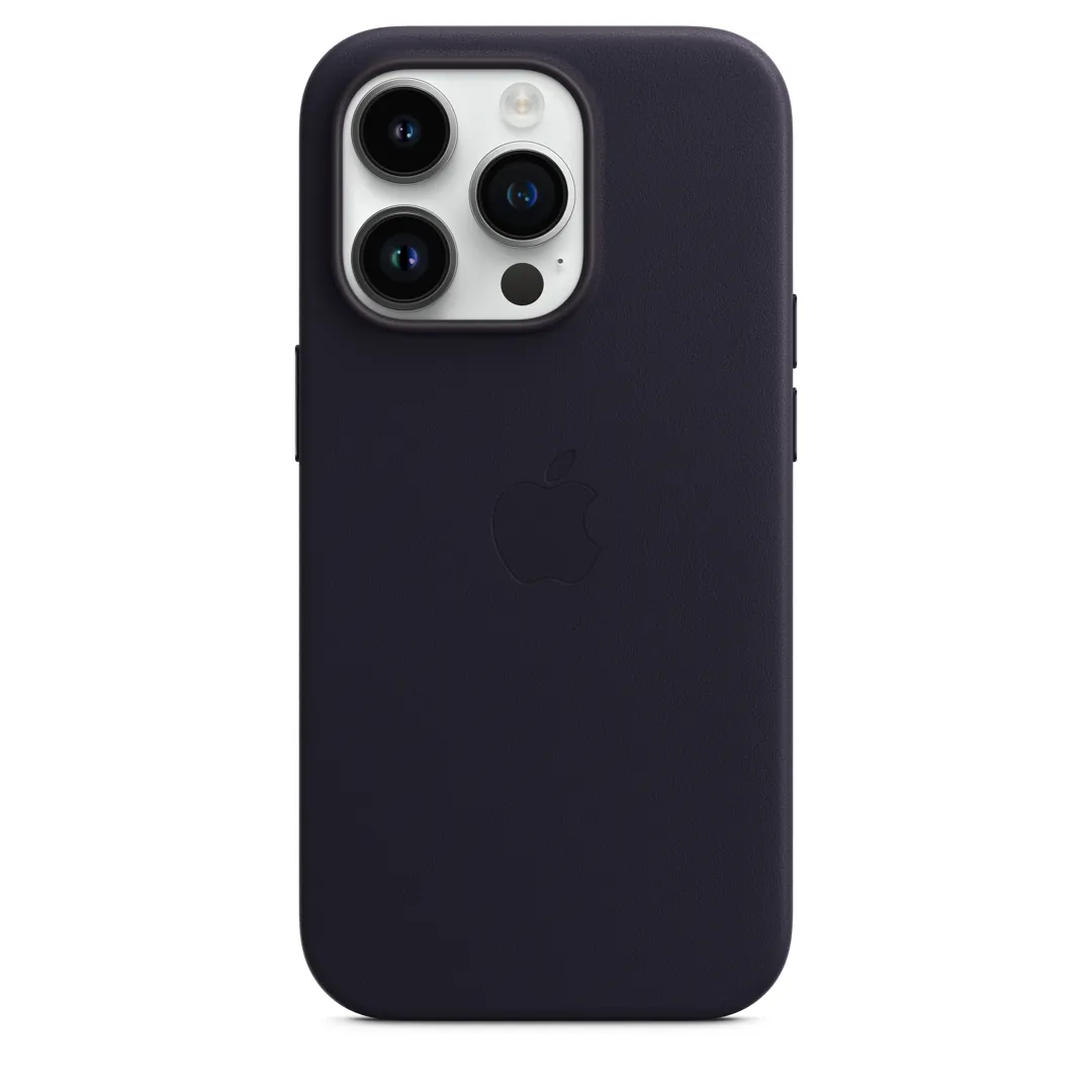 Apple iPhone 14 Pro Leder Case mit MagSafe - Tinte