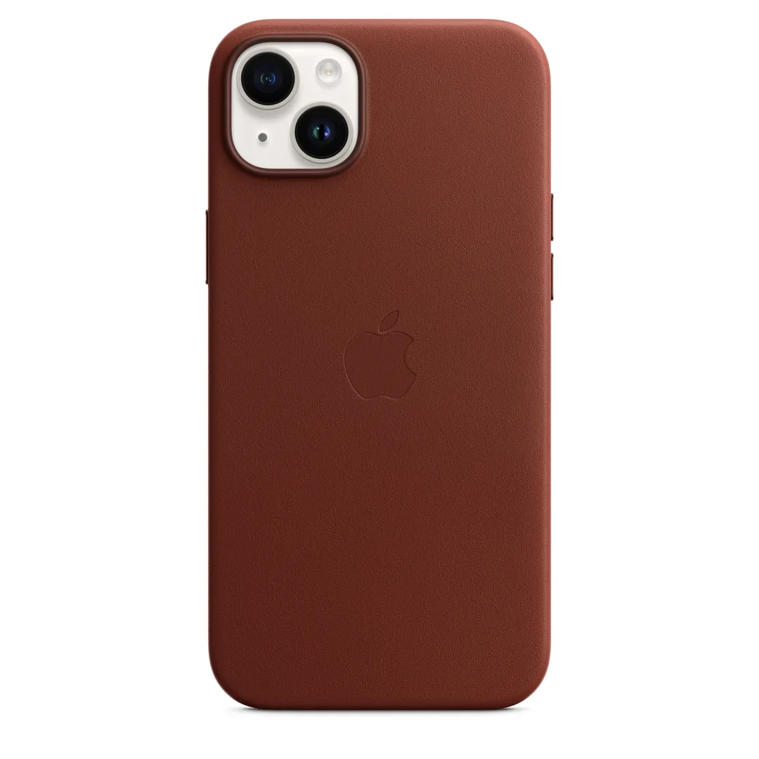Apple iPhone 14 Plus Leder Case mit MagSafe - Umbra