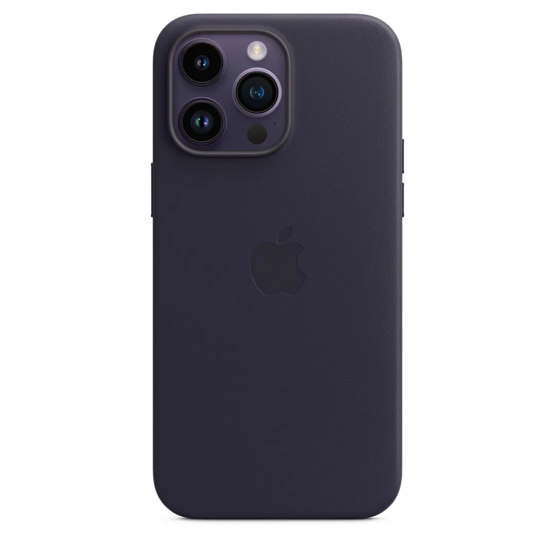 Apple iPhone 14 Pro Max Leder Case mit MagSafe - Tinte